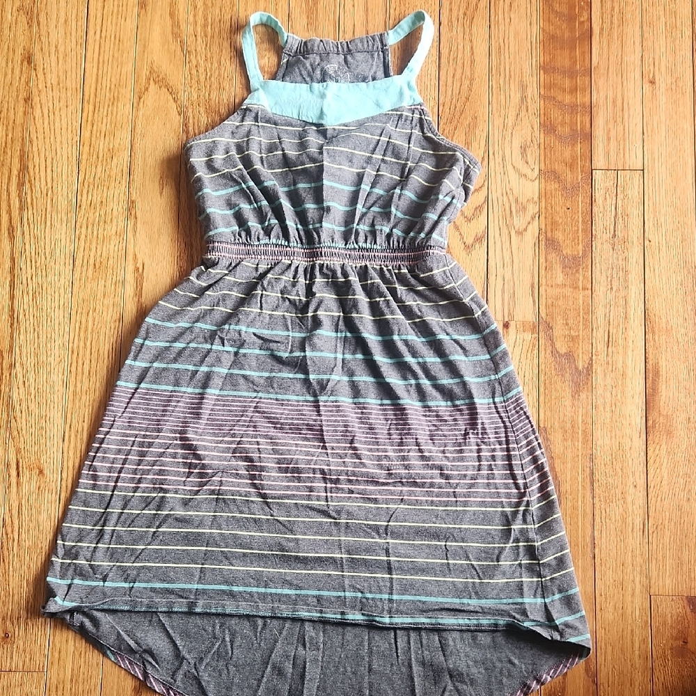 Striped Sleeveless Girl's Dress